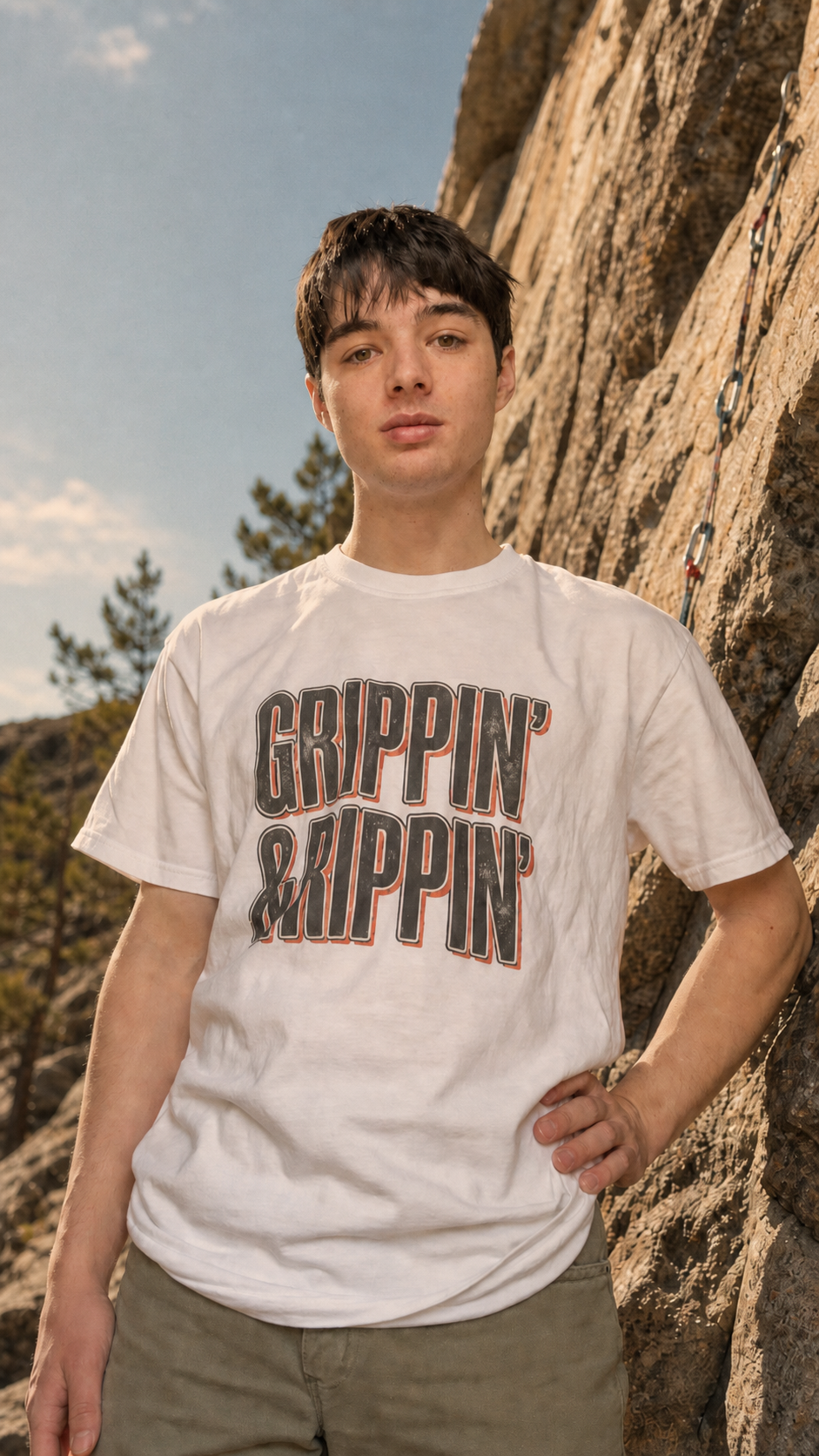 Grippin' & Rippin' Graphic T-Shirt